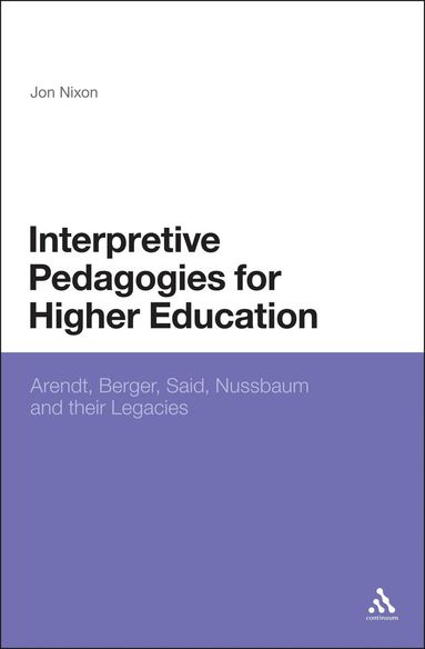 bokomslag Interpretive Pedagogies for Higher Education