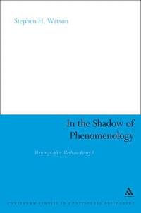 bokomslag In the Shadow of Phenomenology