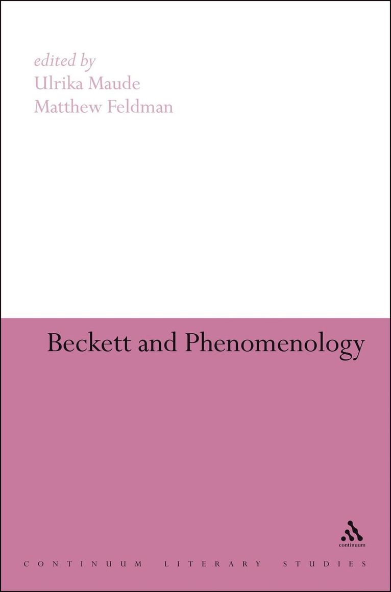 Beckett and Phenomenology 1