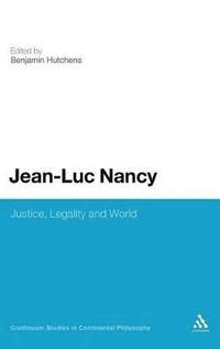 bokomslag Jean-Luc Nancy