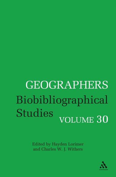 bokomslag Geographers