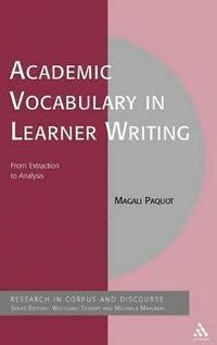 bokomslag Academic Vocabulary in Learner Writing