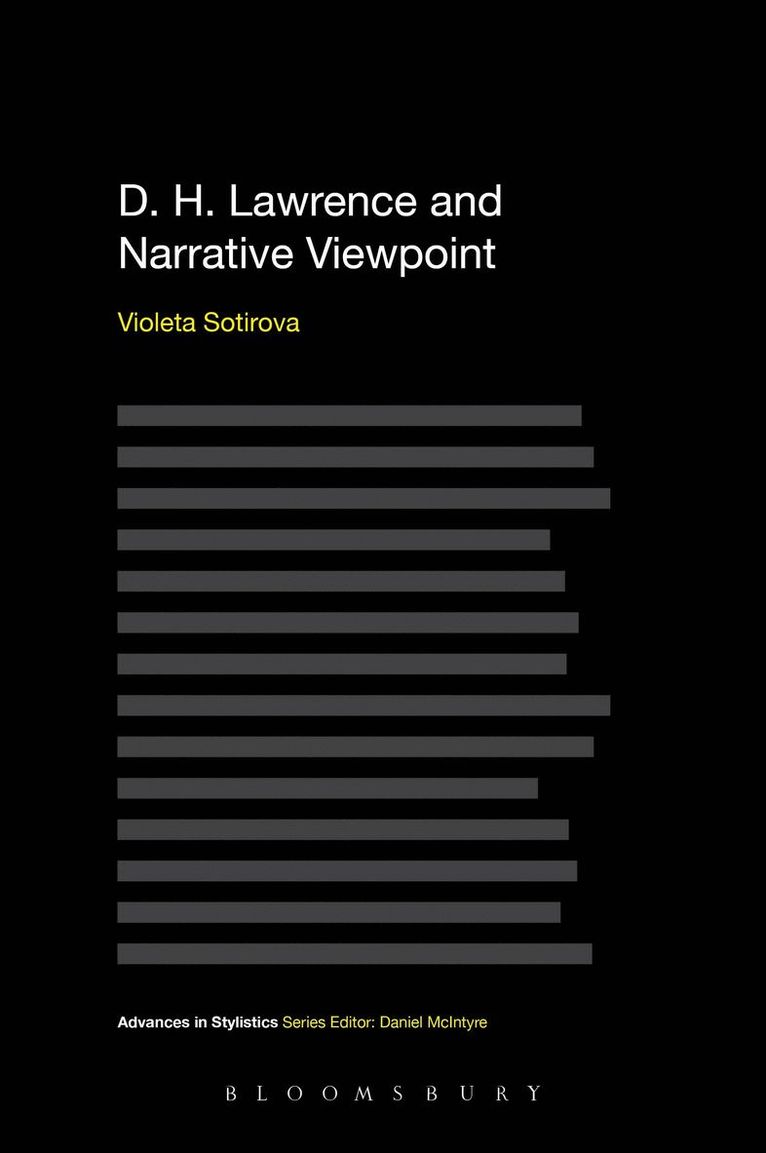 Violeta Sotirova, Dan McIntyre - D. H. Lawrence and Narrative Viewpoint, Häftad