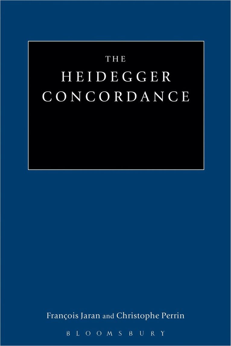 Heidegger Concordance