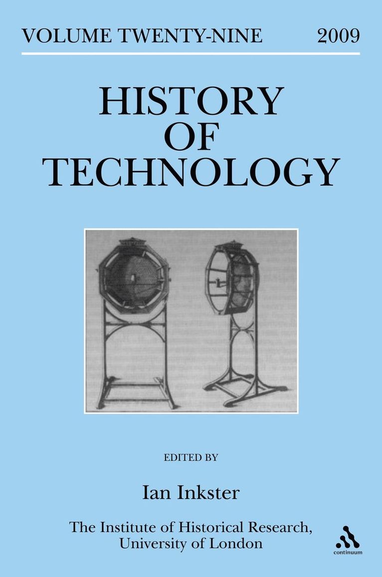 History of Technology Volume 29 1