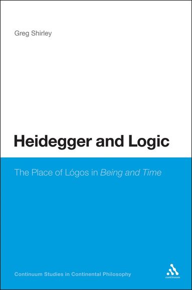 bokomslag Heidegger and Logic