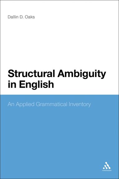 bokomslag Structural Ambiguity in English