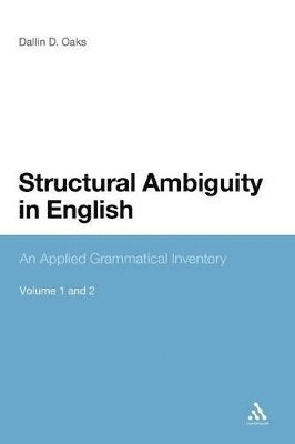 Structural Ambiguity in English 1