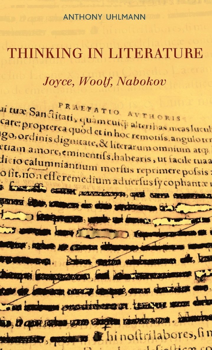 Thinking in Literature: Joyce, Woolf, Nabokov 1