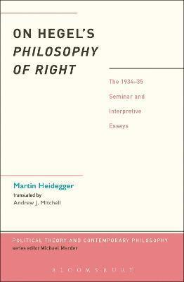 bokomslag On Hegel's Philosophy of Right