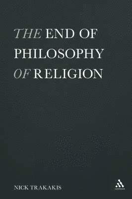 The End of Philosophy of Religion 1