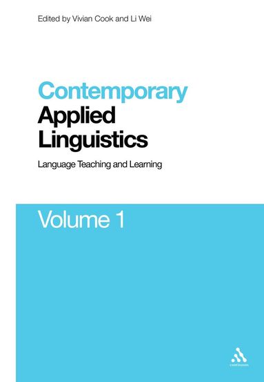 bokomslag Contemporary Applied Linguistics Volume 1