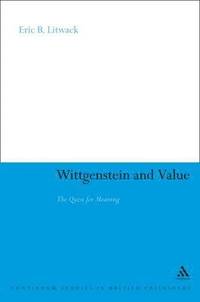 bokomslag Wittgenstein and Value