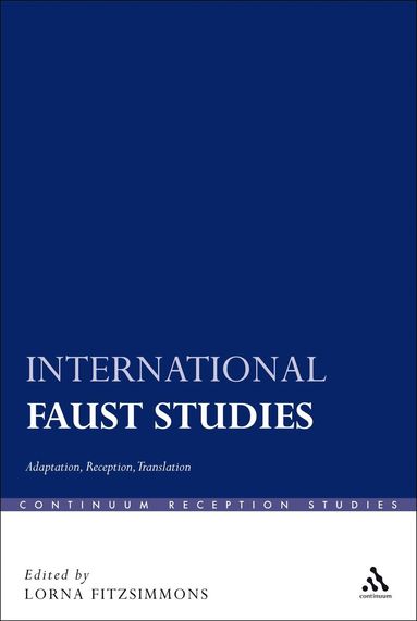 bokomslag International Faust Studies