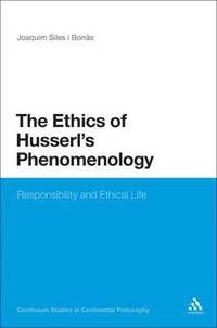 bokomslag Ethics of Husserl's Phenomenology