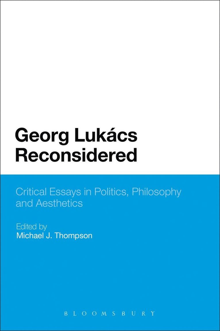 Georg Lukacs Reconsidered 1