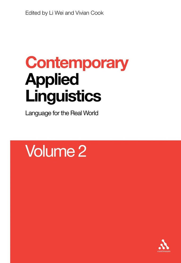 Contemporary Applied Linguistics Volume 2 1