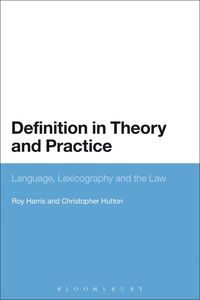 bokomslag Definition in Theory and Practice