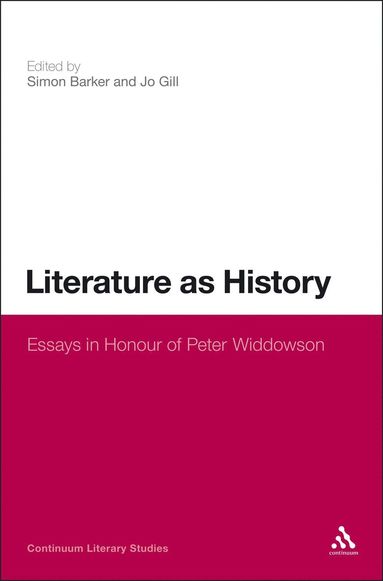 bokomslag Literature as History