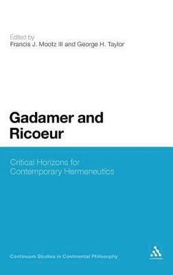 Gadamer and Ricoeur 1