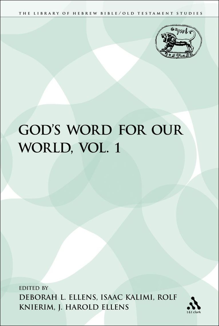 God's Word for Our World, Vol. 1 1