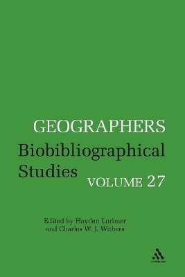 bokomslag Geographers