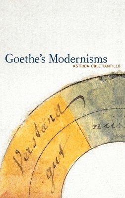 Astrida Orle Tantillo - Goethe's Modernisms, Inbunden