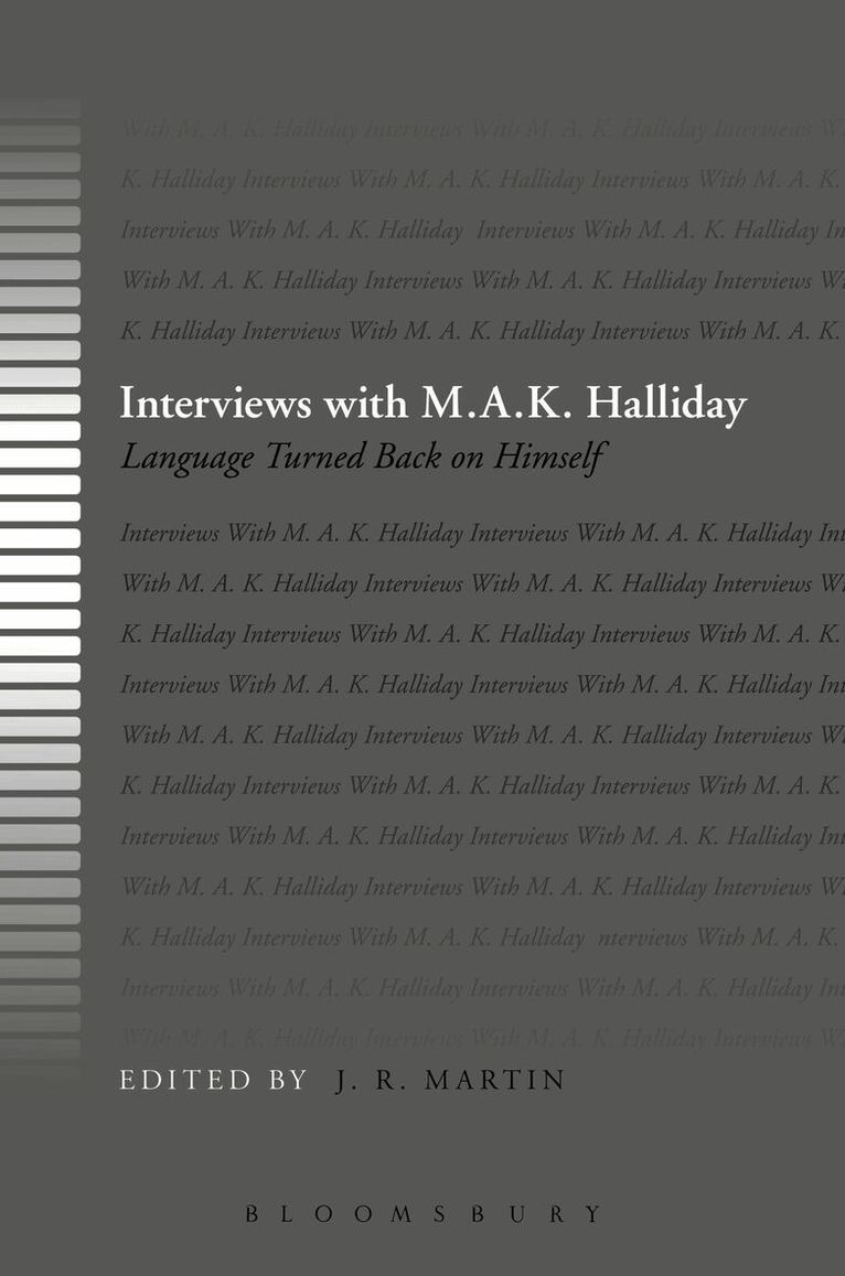 J. R. Martin - Interviews with M.A.K. Halliday, Häftad