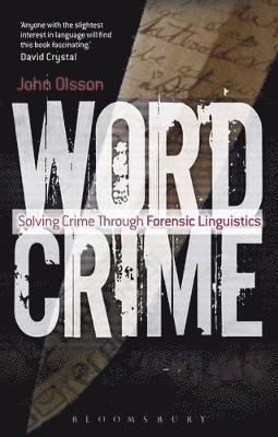 John Olsson, Wales) Olsson, Dr John (Bangor University - Wordcrime, Häftad