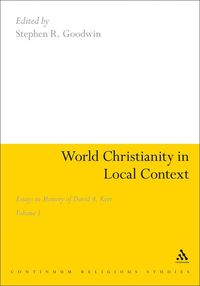 bokomslag World Christianity in Local Context