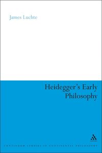 bokomslag Heidegger's Early Philosophy