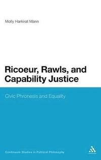 bokomslag Ricoeur, Rawls, and Capability Justice