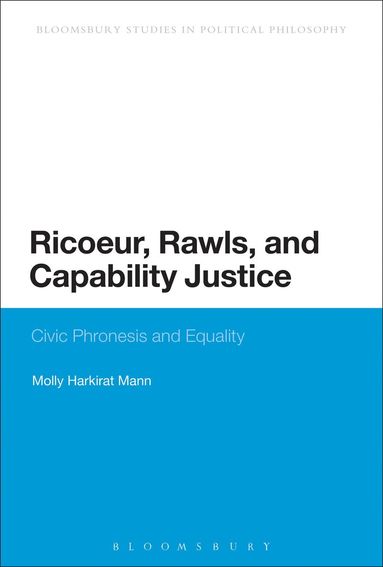 bokomslag Ricoeur, Rawls, and Capability Justice