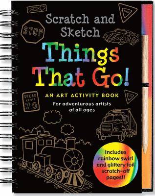 Scratch & Sketch Things That Go