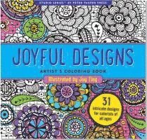 Peter Pauper Press Inc - Joyful Designs Adult Coloring Book, Inbunden