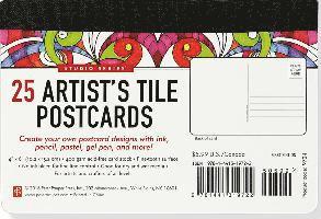 bokomslag Studio Series Artist's Tile Postcards (25 Acid-Free White Postcards)