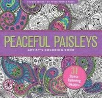 bokomslag Peaceful Paisleys Adult Coloring Book