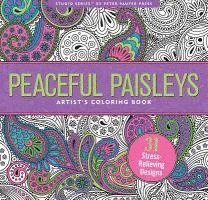 bokomslag Peaceful Paisleys Adult Coloring Book
