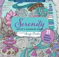 Peter Pauper Press Inc - Serenity Adult Coloring Book, Häftad
