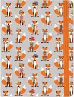 Inc Peter Pauper Press - Jrnl Mid Dapper Foxes, Inbunden