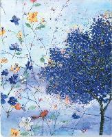 Inc Peter Pauper Press - Jrnl O/S Azure Dreams, Inbunden