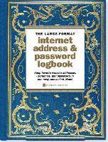bokomslag Celestial Large-Format Internet Address & Password Logbook