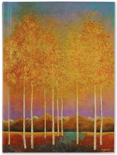 Anteckningsbok 22x17cm - Moonlit Aspen 1