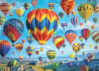 Pussel 1000 bitar Balloons In Flight