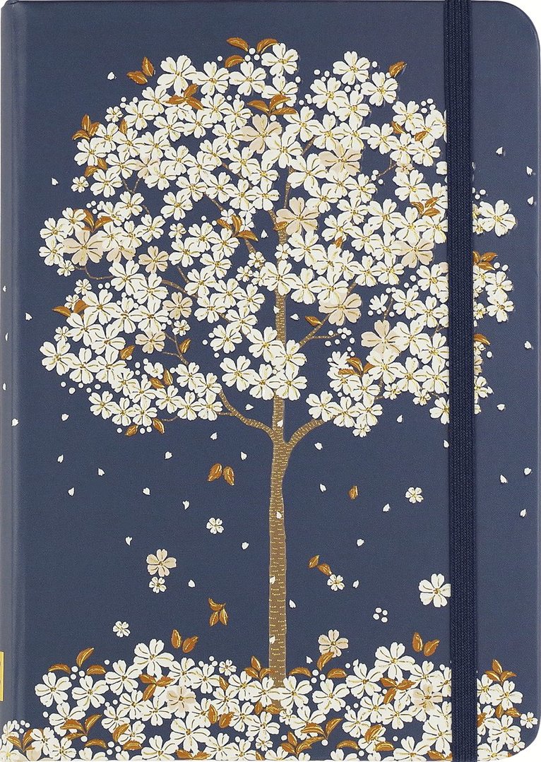 Anteckningsbok 18x13cm linjerad Falling Blossoms 1