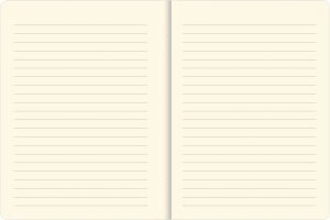 Anteckningsbok 21x16cm linjerad Sealife, Övrigt