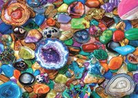 Pussel 1000 bitar Crystals and Gemstones