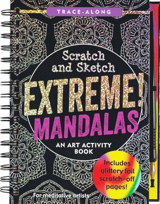 bokomslag Scratch & Sketch Extreme Mandalas (Trace Along)