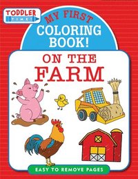 bokomslag My First Coloring Book! on the Farm