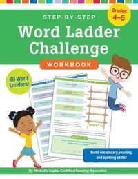 bokomslag Step-By-Step Word Ladder Challenge Workbook (Grades 4-5)